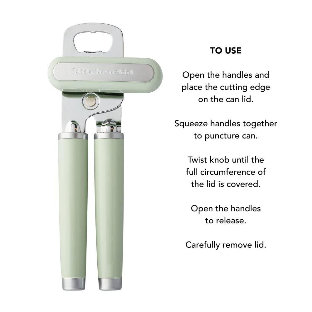 KitchenAid® KitchenAid® Classic Multifunction Can Opener / Bottle Opener, 8.34-Inch, Pistachio
