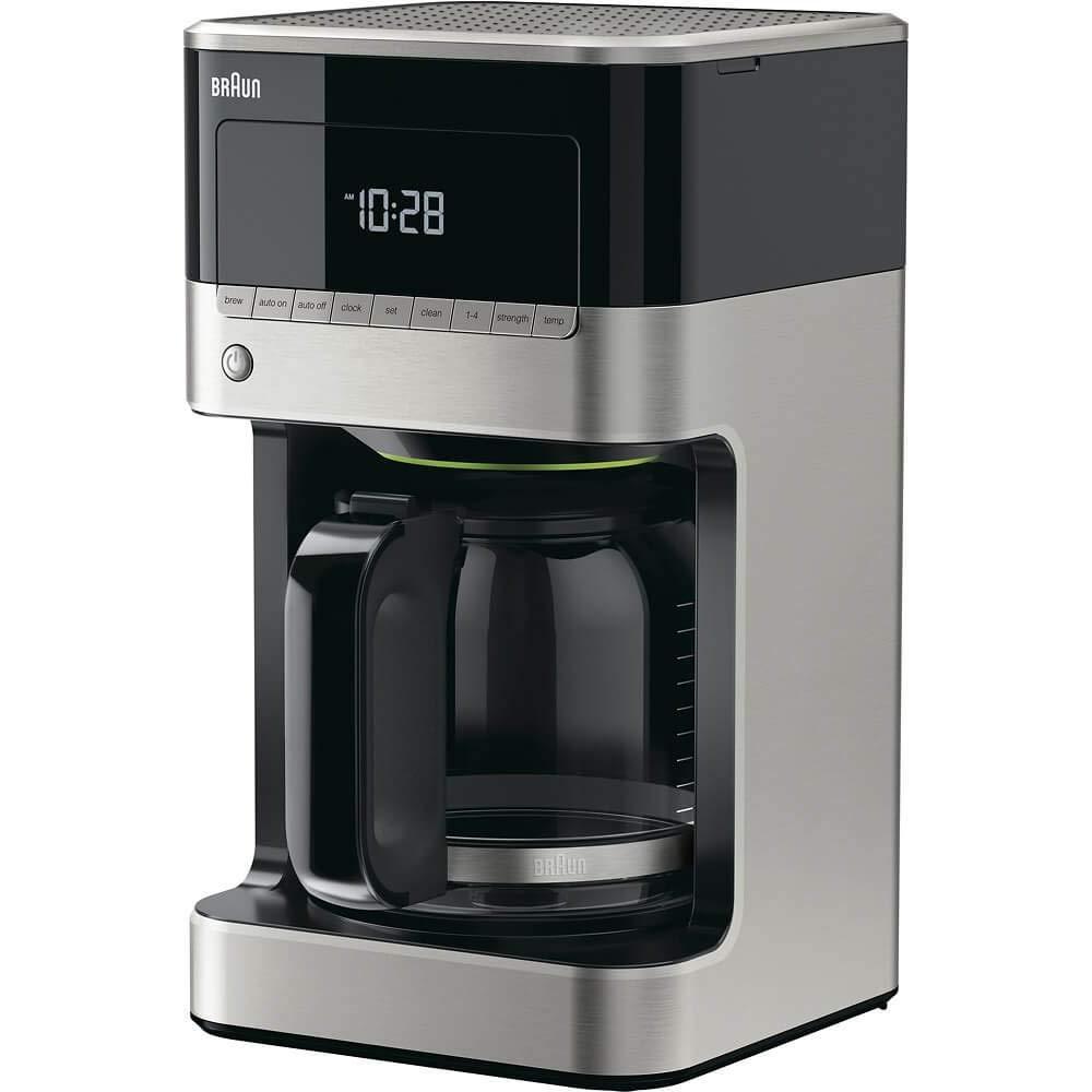Braun BrewSense 12-Cup Drip Coffee Maker with Brew Strength Selector and Glass Carafe
