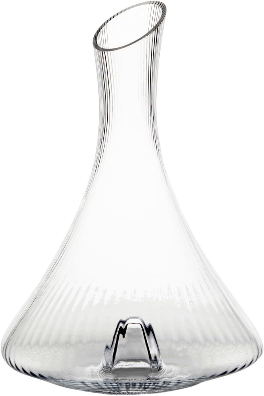 Empire Clear Glass Contemporary Wine Carafe