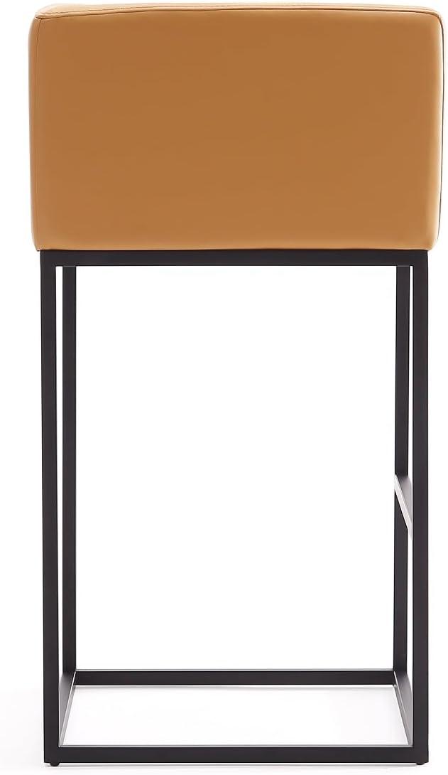 Embassy Metal Counter Height Barstool - Manhattan Comfort