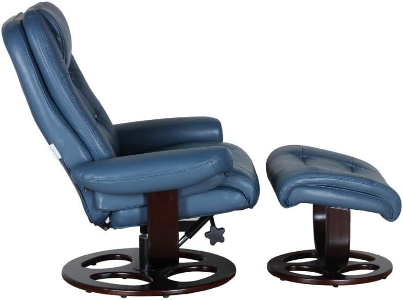 Barcalounger Jacque Swivel Pedestal Recliner w/Ottoman