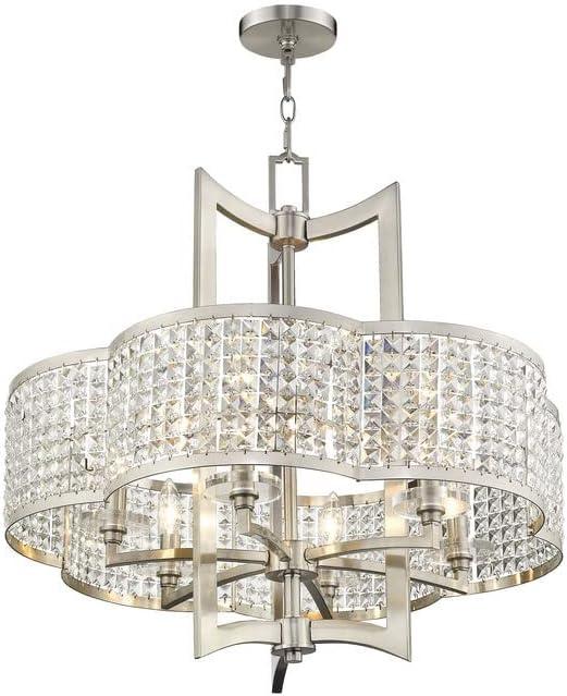 Livex Lighting Grammercy 6 - Light Chandelier in  Winter Gold