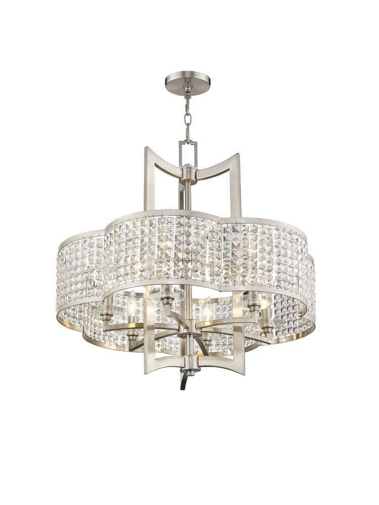 Livex Lighting Grammercy 6 - Light Chandelier in  Winter Gold