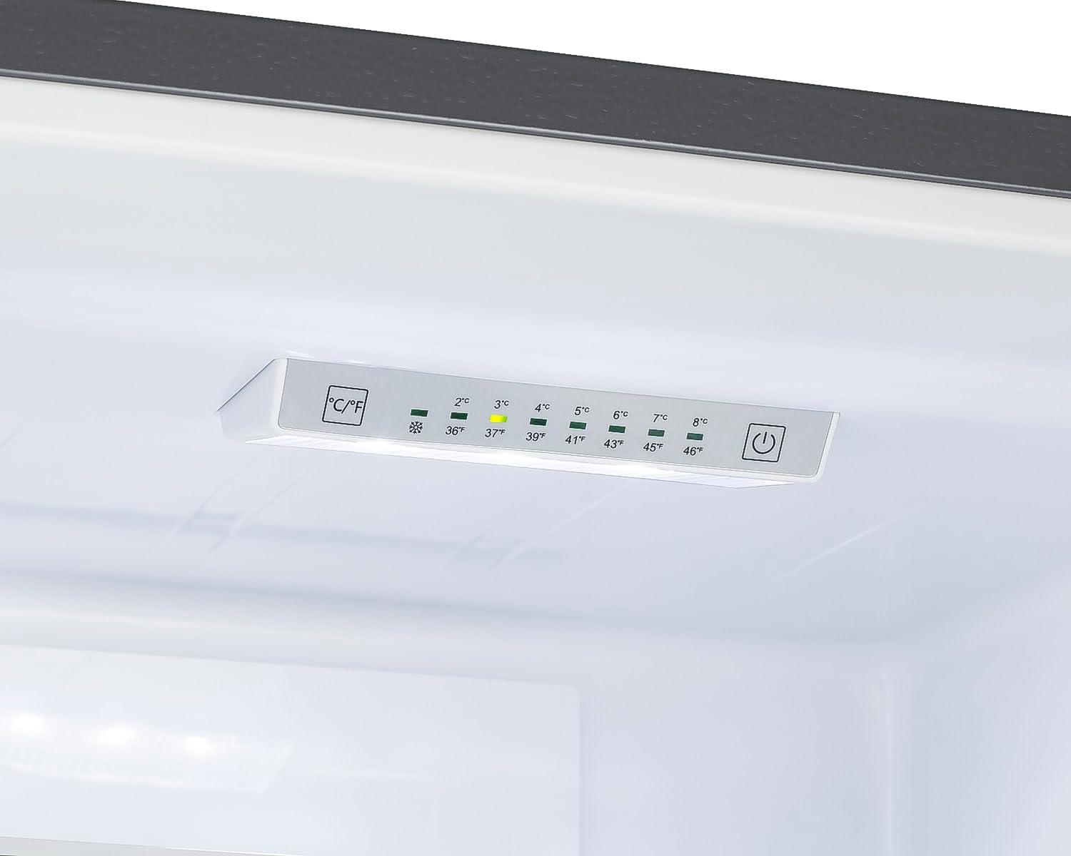 SUMMIT 24" Wide Bottom Freezer Refrigerator