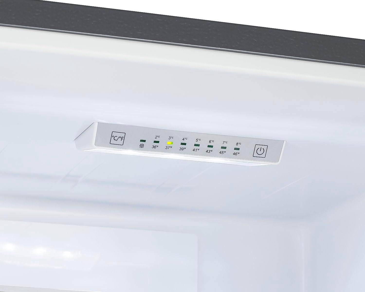 SUMMIT 24" Wide Bottom Freezer Refrigerator