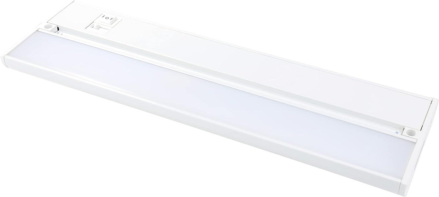 32" White 120v Under Cabinet LED 760 Lumen Light Hard Wire Linkable with Knock Outs Contractor Electrician Grade ETL -- L-6 Series