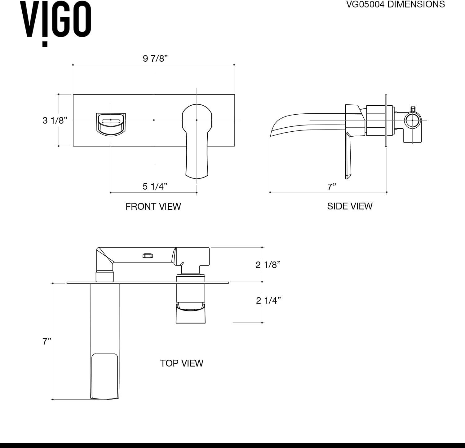 Cornelius Wall Mounted Bathroom Faucet