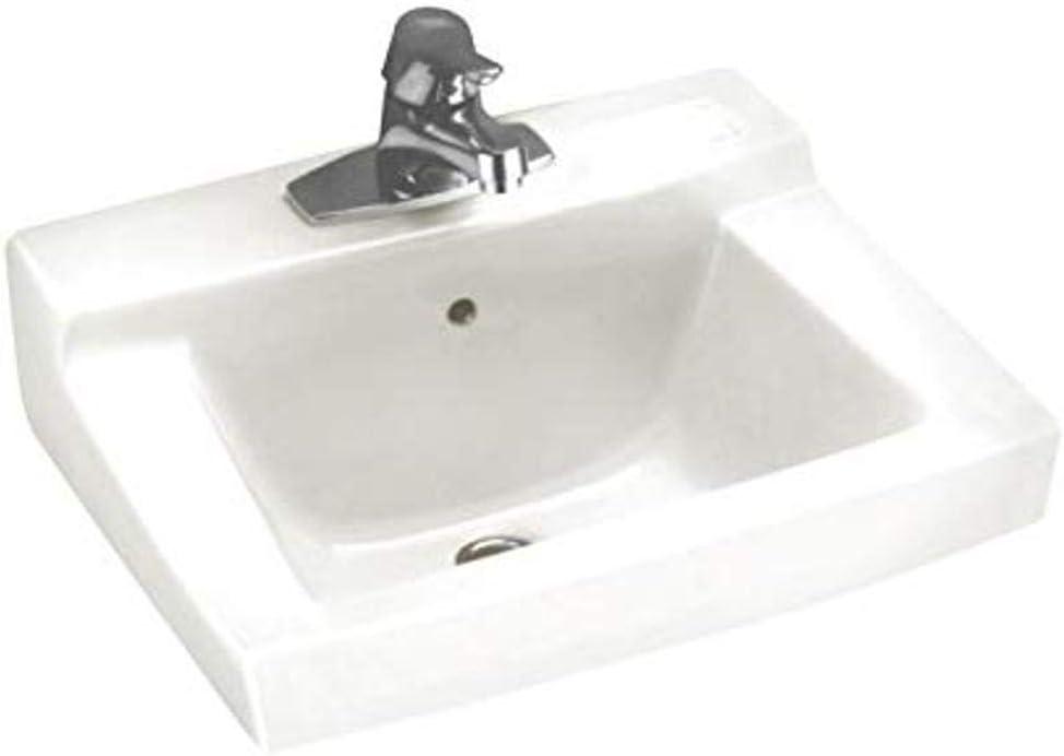 American Standard Declyn 17'' White Ceramic Rectangular Bathroom Sink with Overflow