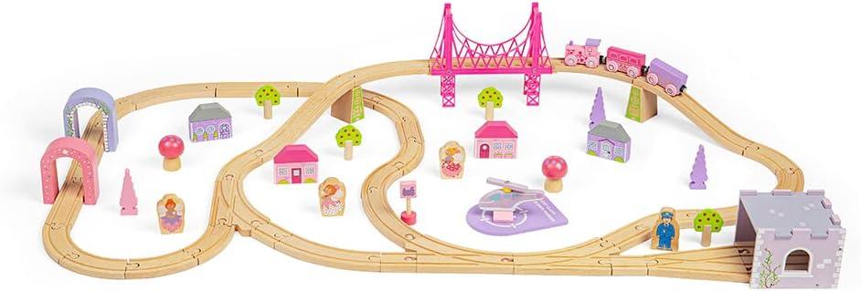 Bigjigs Rail - Fairy Town Train Set