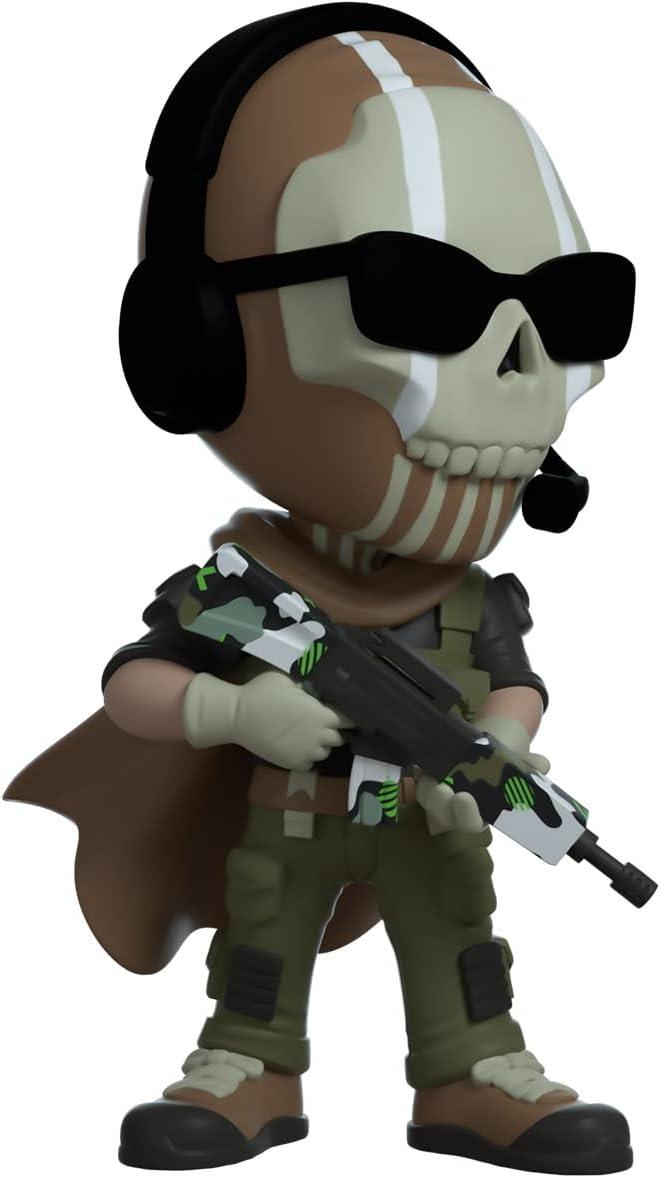 Youtooz Ghost 4.6" Vinyl Figure, Official Licensed Collectible Ghost from Call of Duty: Modern Warfare 2, Video Game Figure by Youtooz Modern Warfare 2 Collection