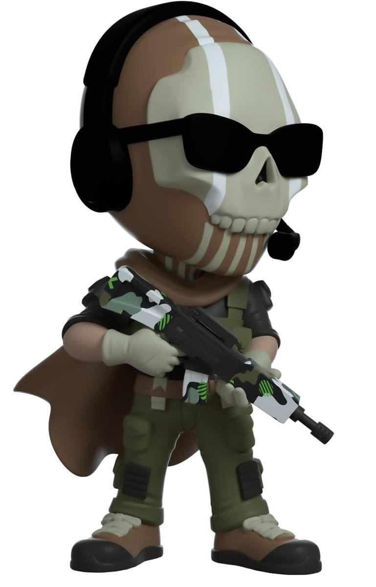 Youtooz Ghost 4.6" Vinyl Figure, Official Licensed Collectible Ghost from Call of Duty: Modern Warfare 2, Video Game Figure by Youtooz Modern Warfare 2 Collection