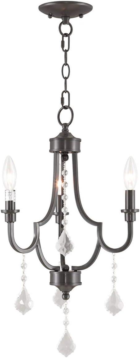 Livex Lighting Glendale 3 - Light Chandelier in  English Bronze