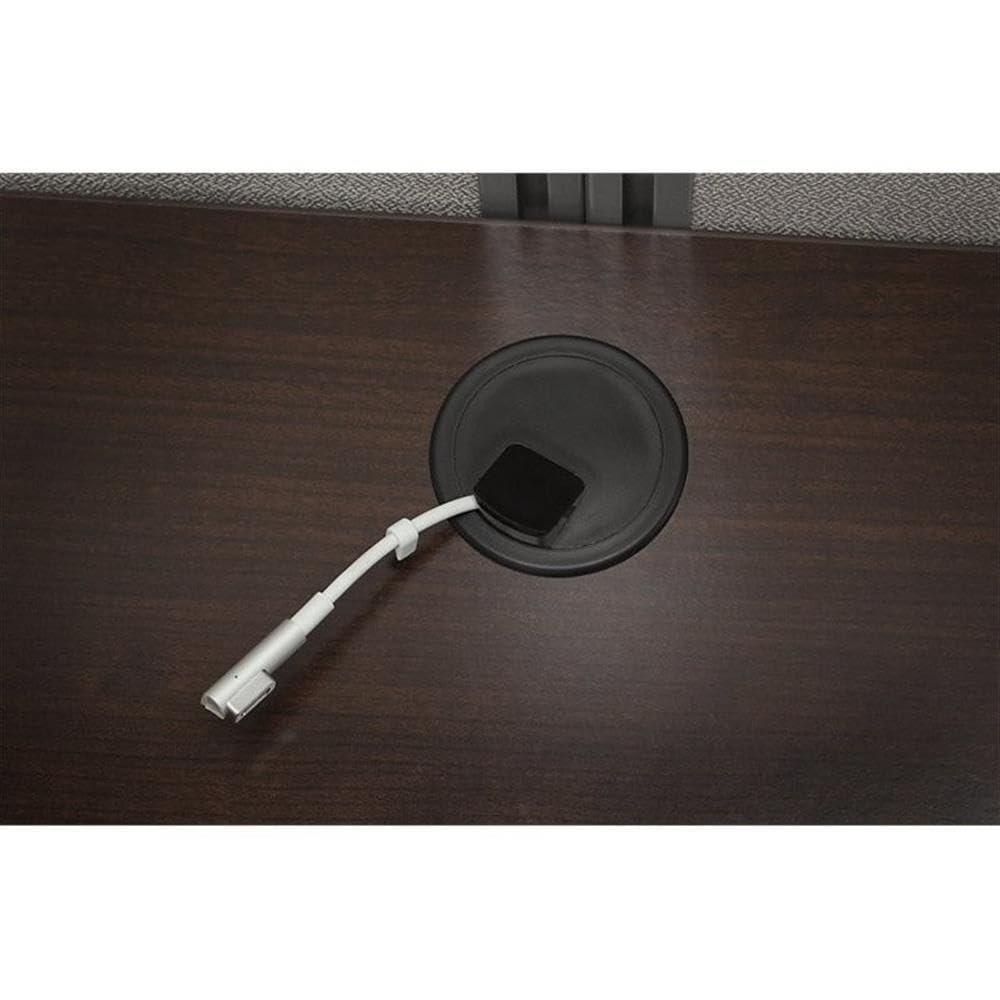 Easy Office Rectangle 1 Person Benching Workstation with Cable Management