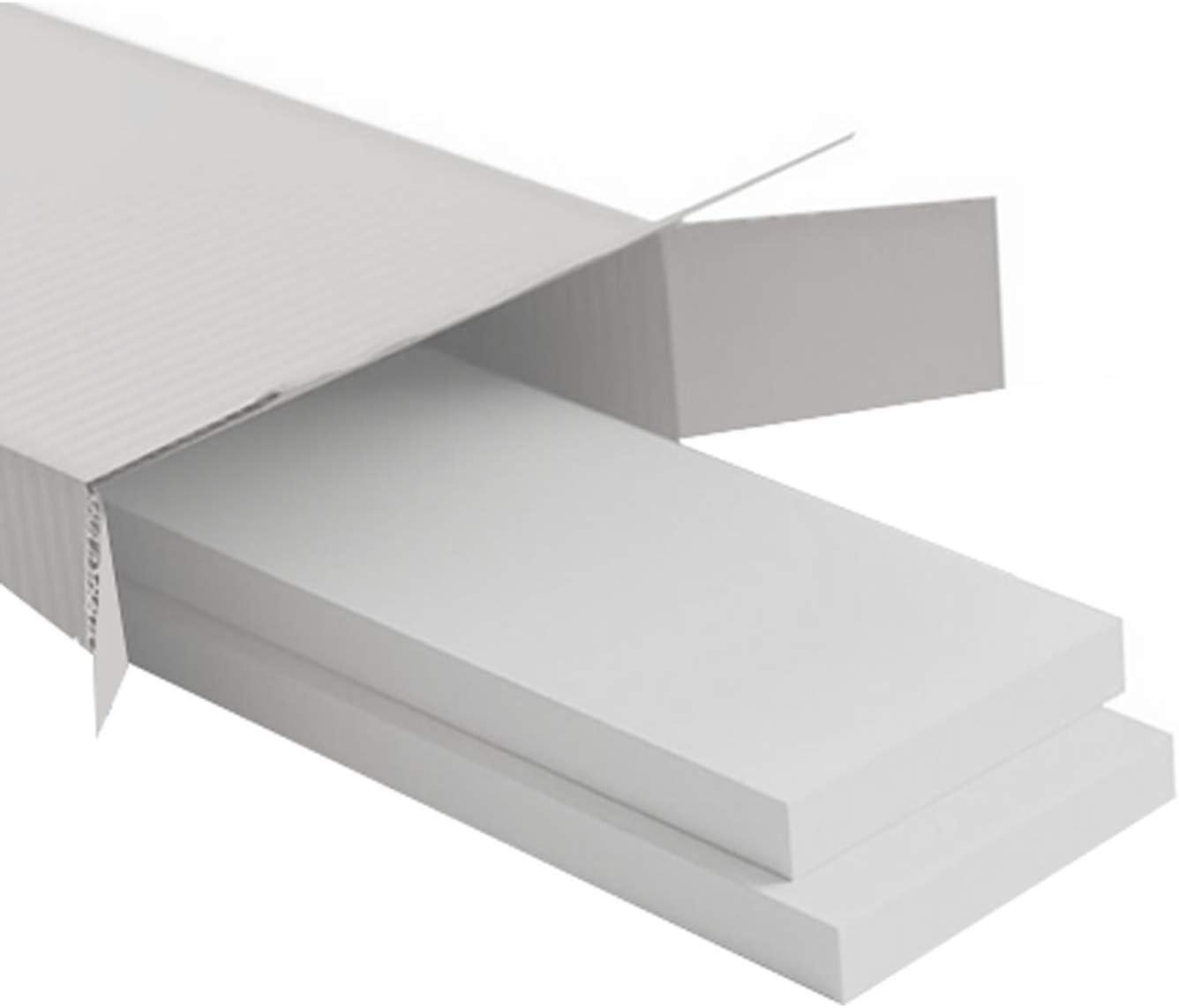 Ekena Millwork Classic Wainscot Systems 3.5'' H x 96'' W x 0.63'' D PVC Wainscot Paneling Kit