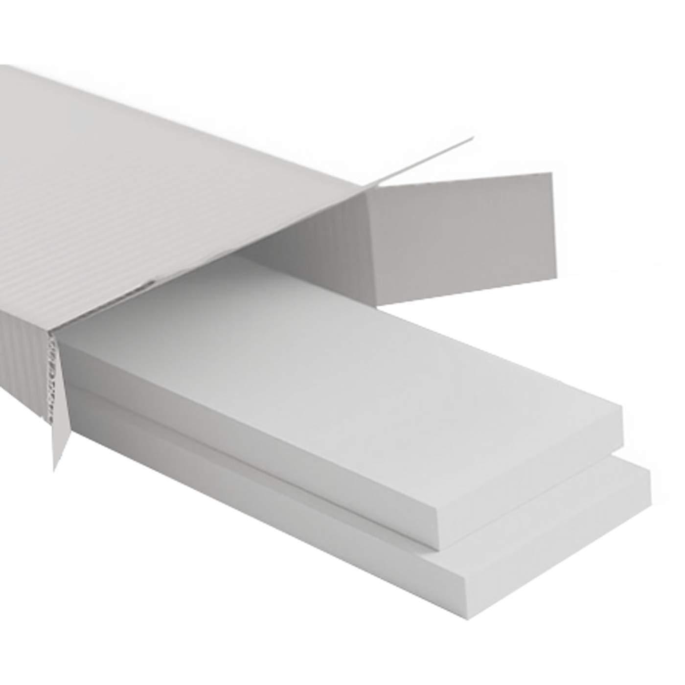 Ekena Millwork Classic Wainscot Systems 3.5'' H x 96'' W x 0.63'' D PVC Wainscot Paneling Kit