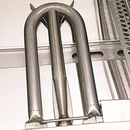 24-Inch Stainless Steel Natural Gas Grill with Side Shelves