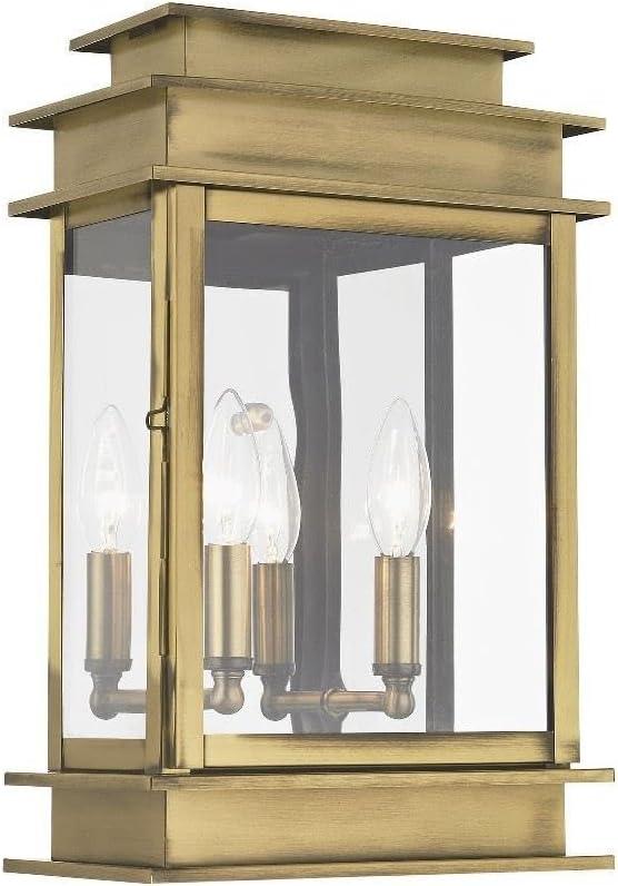 Livex Lighting Princeton 2 - Light Wall Light in  Antique Brass