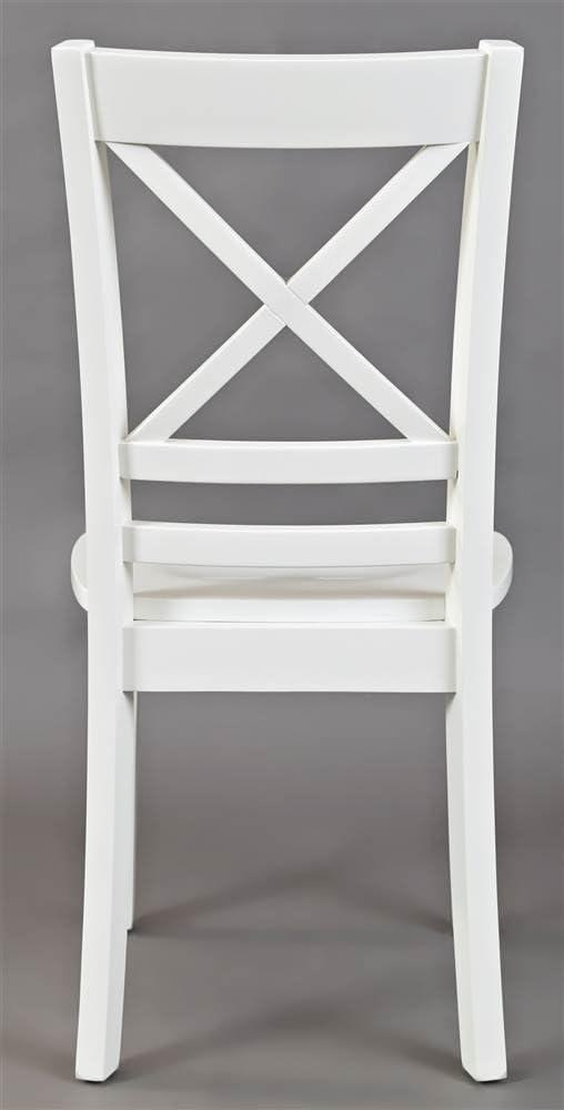 Jofran Simplicity Solid Wood Classic Cross-Back Dining Chair (Set of 2)