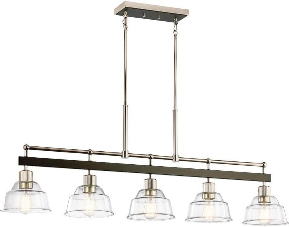 Kichler Lighting Eastmont 5 - Light Chandelier in  Polished Nickel