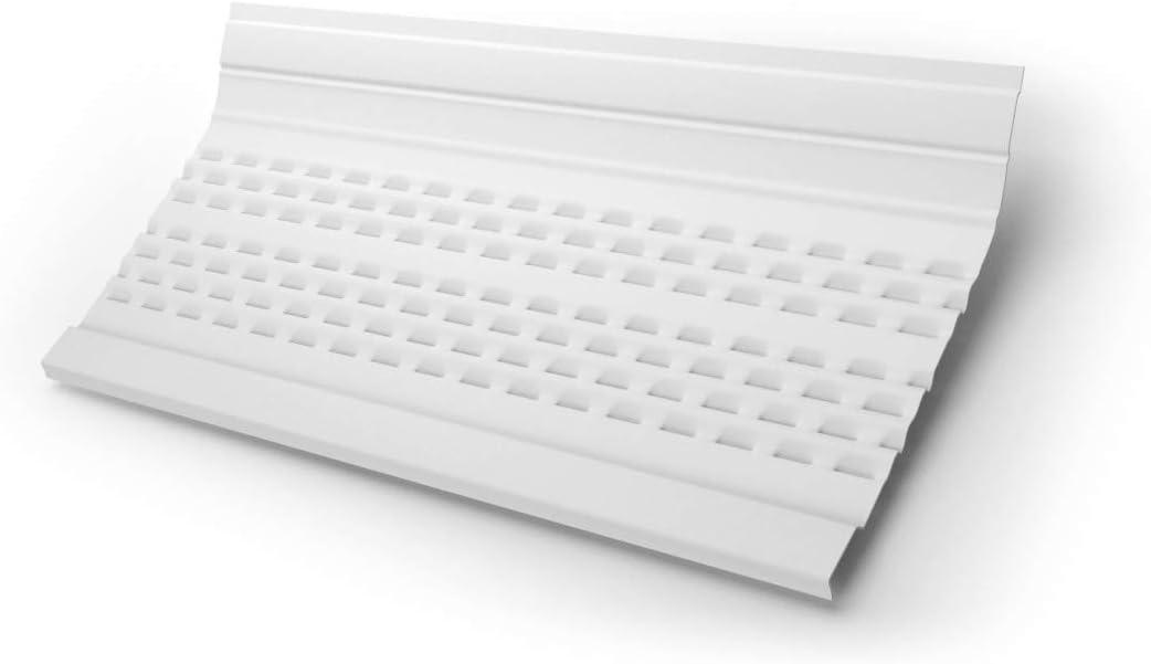E-Z-GUTTER GUARD GG6EZLEAFPRO-BX E-Z-Leaf Protection Guards (for 5"/6" Gutters) -Covers 100 feet (25-4 Foot Sections), White