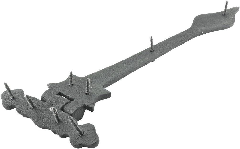 Doors Spear Tip Wrought Iron Strap Hinge