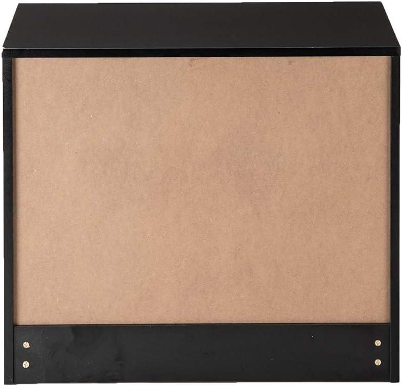 XIAOTAO 3-Drawer Dresser, Small Nightstand Modern Storage Chest of Drawer Wooden Side Table End Table for Bedroom, Living Room, Reception Room (White)