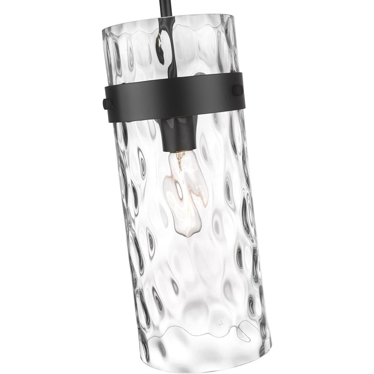 Z-Lite Fontaine 1 - Light Pendant in  Matte Black