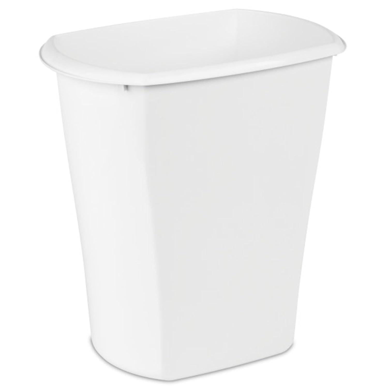 Sterilite Rectangular Wastebasket Open Top Trash Bin, 6 Pack | Wayfair