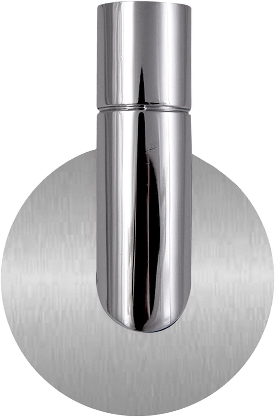 Graz Polished Chrome Modern Wall-Mounted Robe Hook