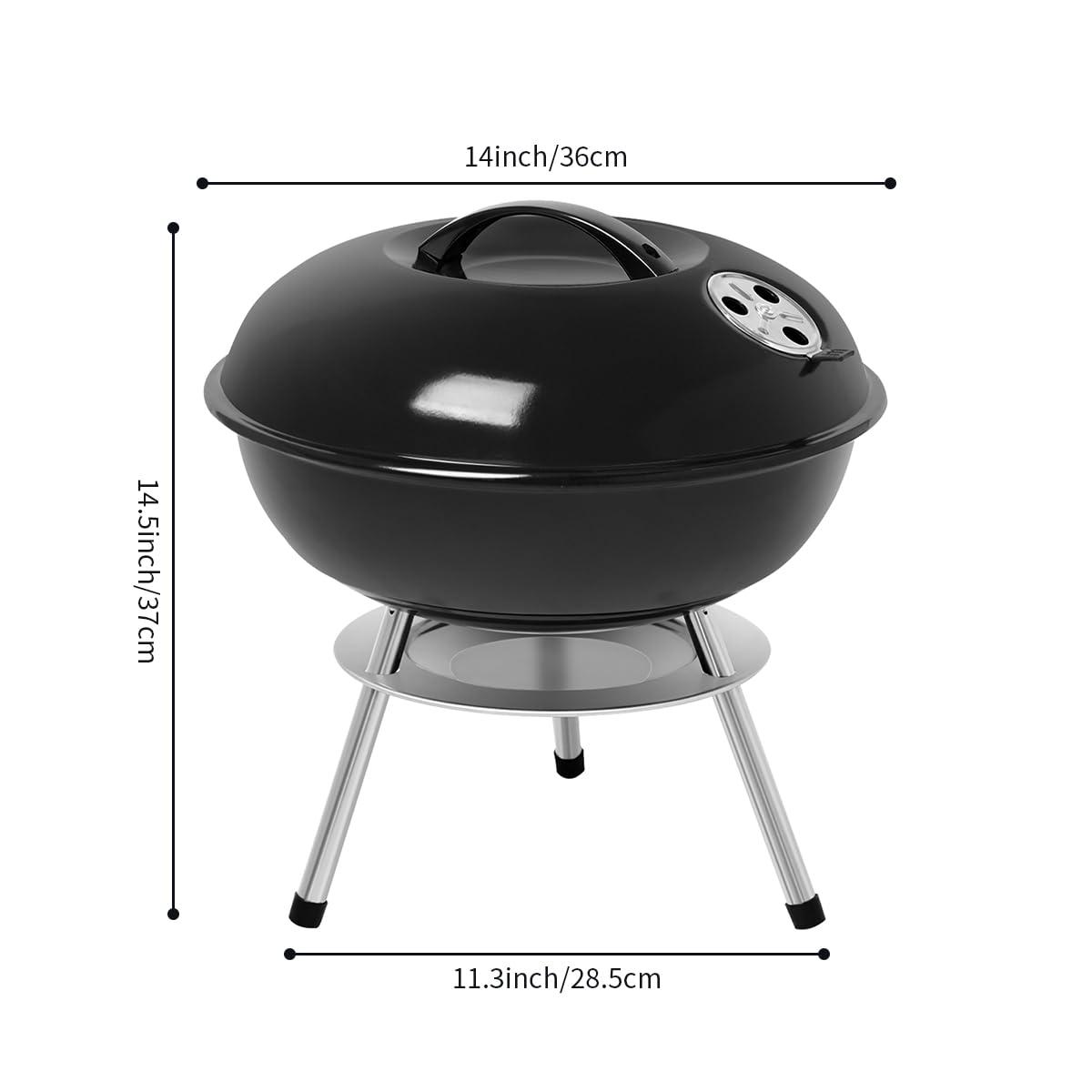 Better Chef Better Chef 14.5'' W x 15.00'' D Foldable Portable Single Burner Countertop Electric Grill