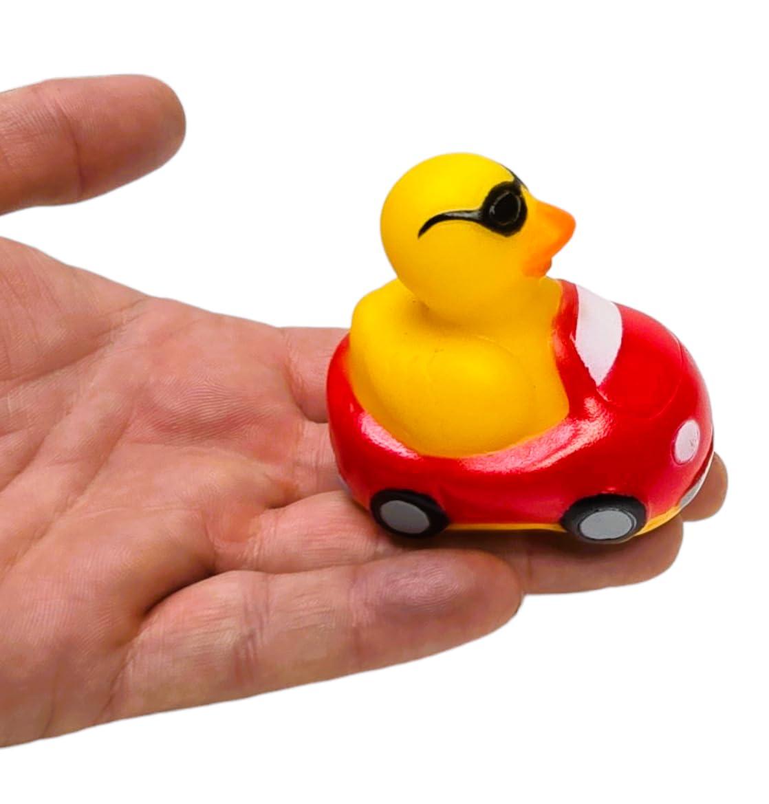 Transportation-Themed Rubber Duckies Set for Bath and Play