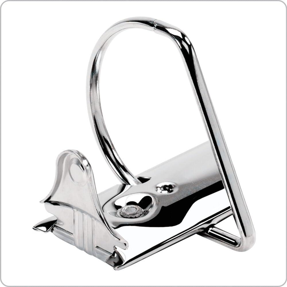 Cardinal Performer ClearVue Slant-D Ring Binder, 3 Rings, 5" Capacity, 11 x 8.5, Black