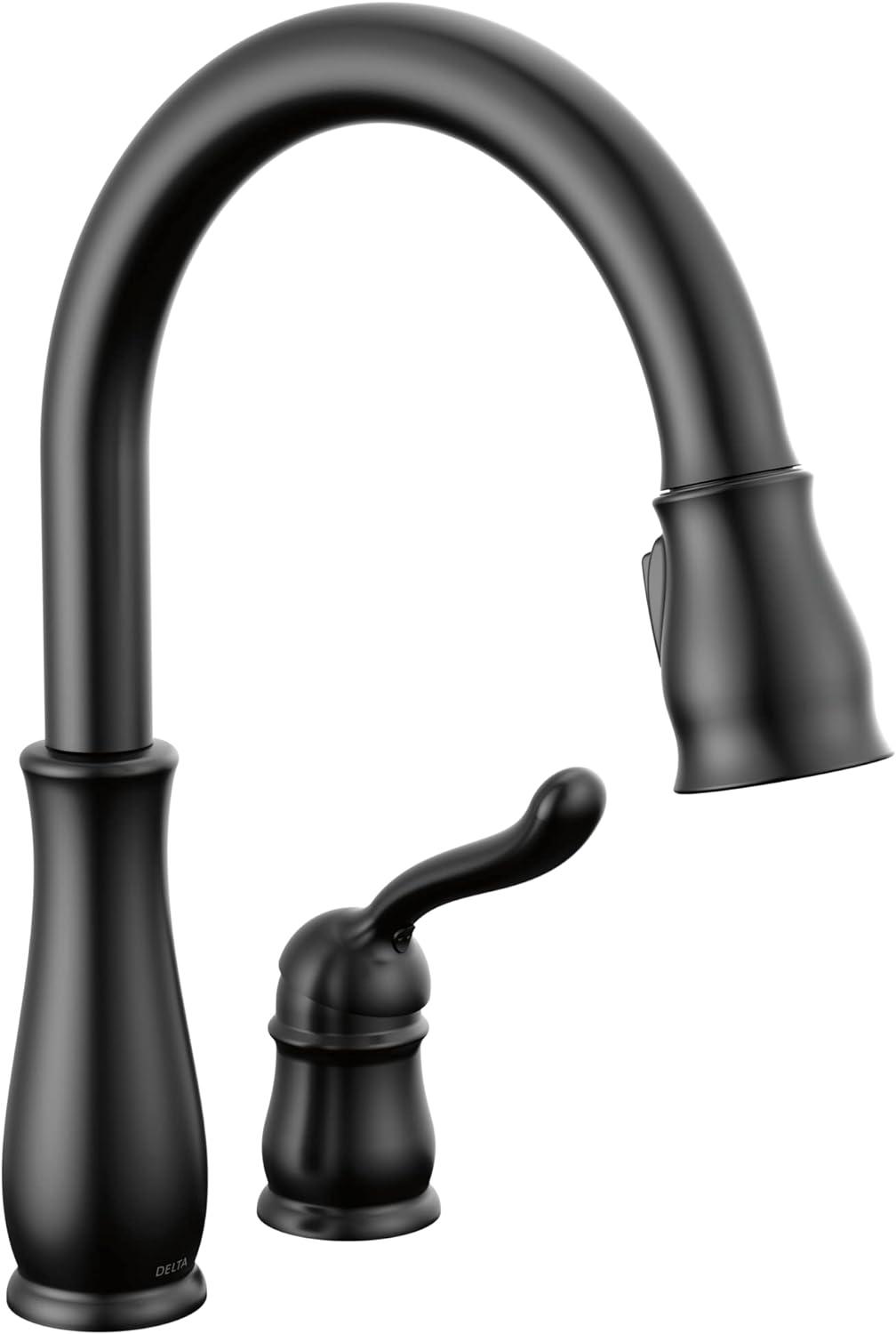 Leland Pull Down Sprayer Kitchen Sink Faucet, Single Handle Kitchen Faucet