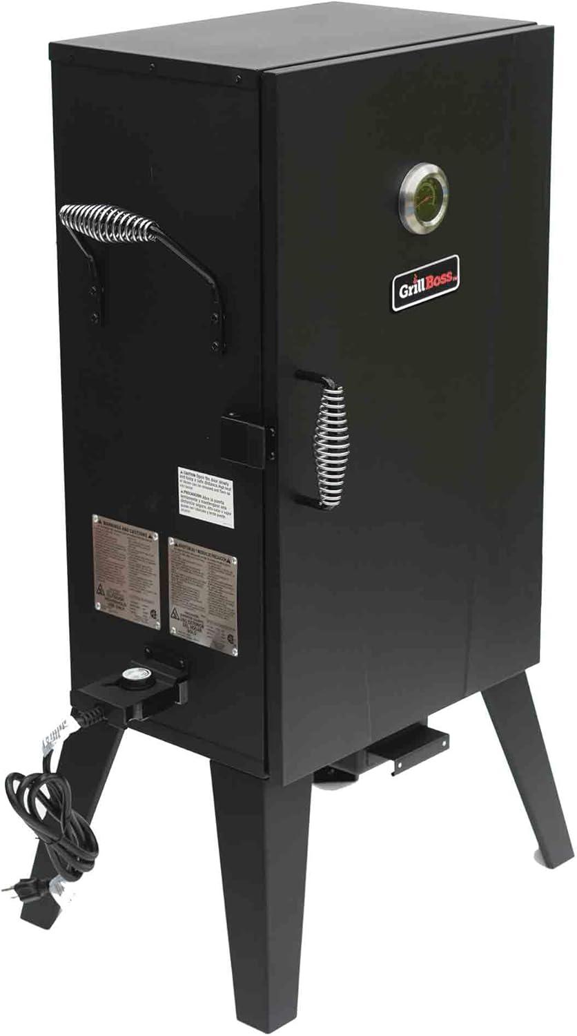 Grill Boss Electric Vertical Smoker with 531 Sq In Cooking Area, Black