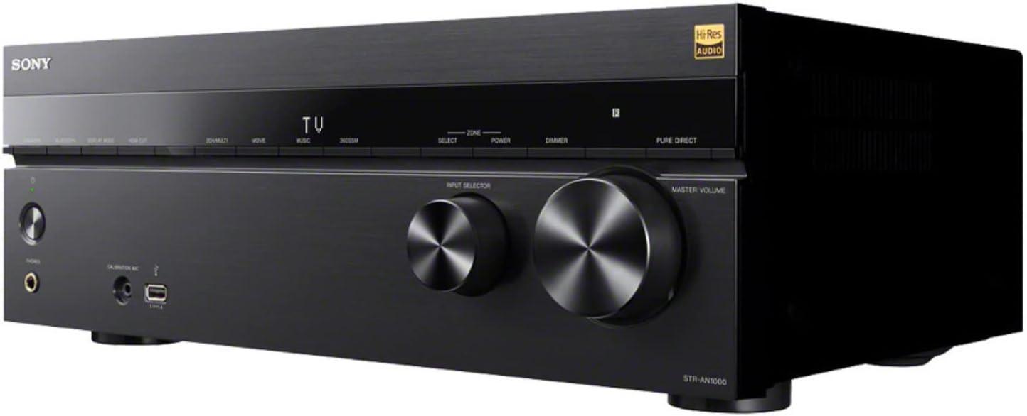Sony STR-AN1000 7.2 Channel 8K Av Receiver with Speaker Accessory Kit Bundle