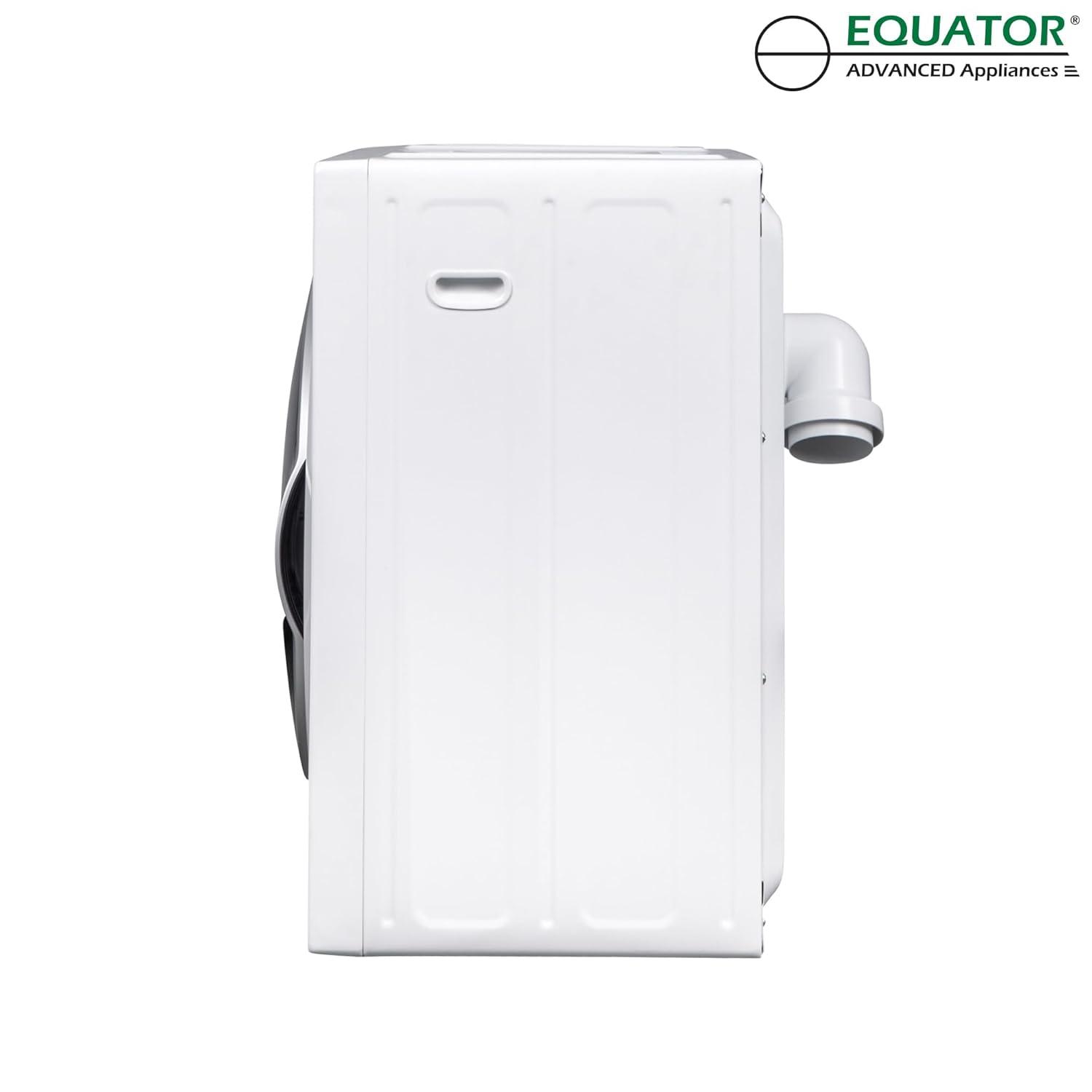 Equator Ultra Compact Short Vented SENSOR Dryer 2.6cf/10lb LED Ops 110V/1400W