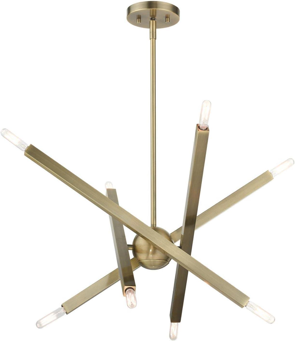 Mercury Row® Lydia 8 - Light Dimmable Modern Linear Chandelier
