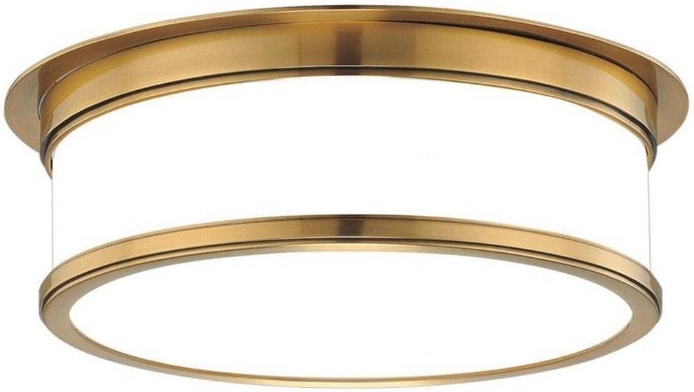 Geneva Glass Flush Mount