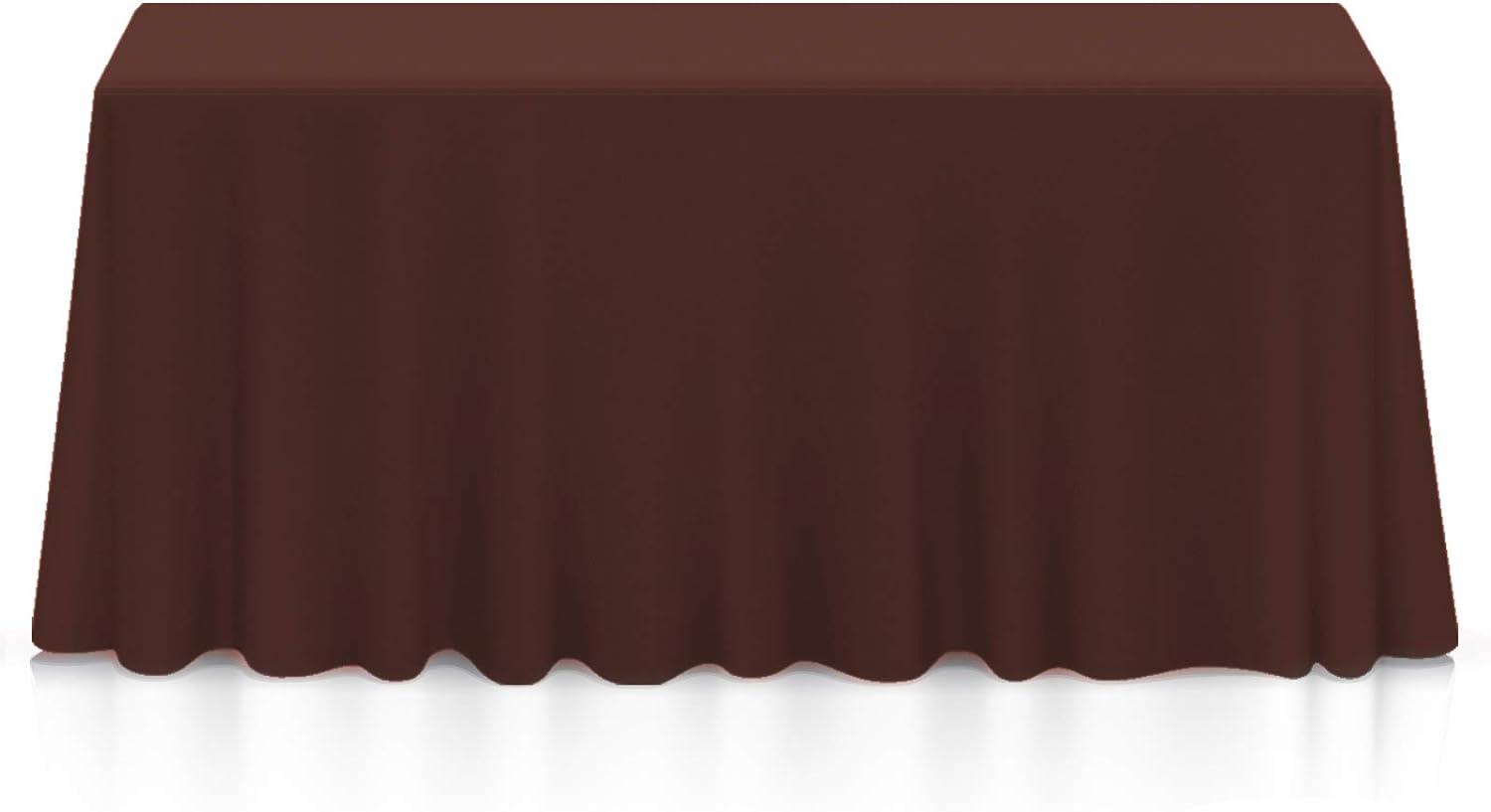 Lann's Linens Solid Color Rectangular Tablecloth