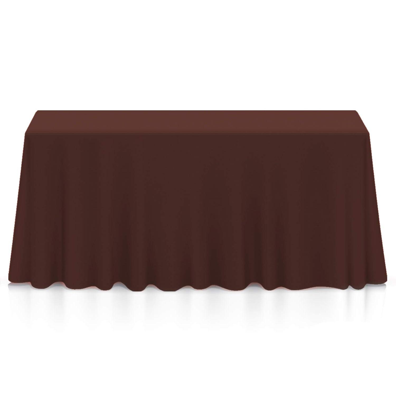 Lann's Linens Solid Color Rectangular Tablecloth