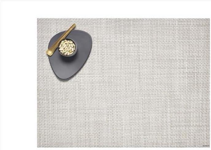 Chilewich Natural Vinyl Placemats 19 in. L X 14 in. W