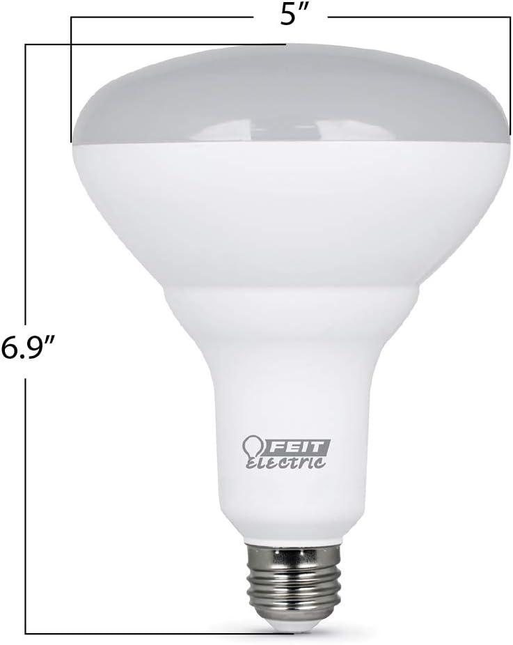 Feit Electric BR40 E26 (Medium) LED Bulb Daylight 65 Watt Equivalence 2 pk