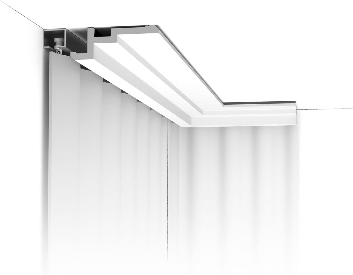 Architectural Products by Outwater L.L.C. 1-5/8 in x 4-1/2 in x 78-3/4 in Primed White Plain Polystyrene Crown Moulding (Set of 12)