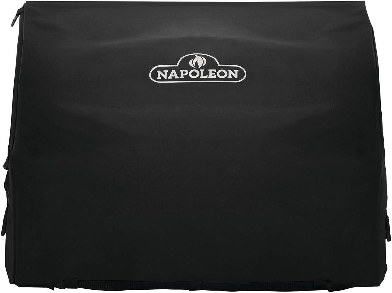 Black Water-Resistant Built-In Grill Cover for 32-Inch Grills