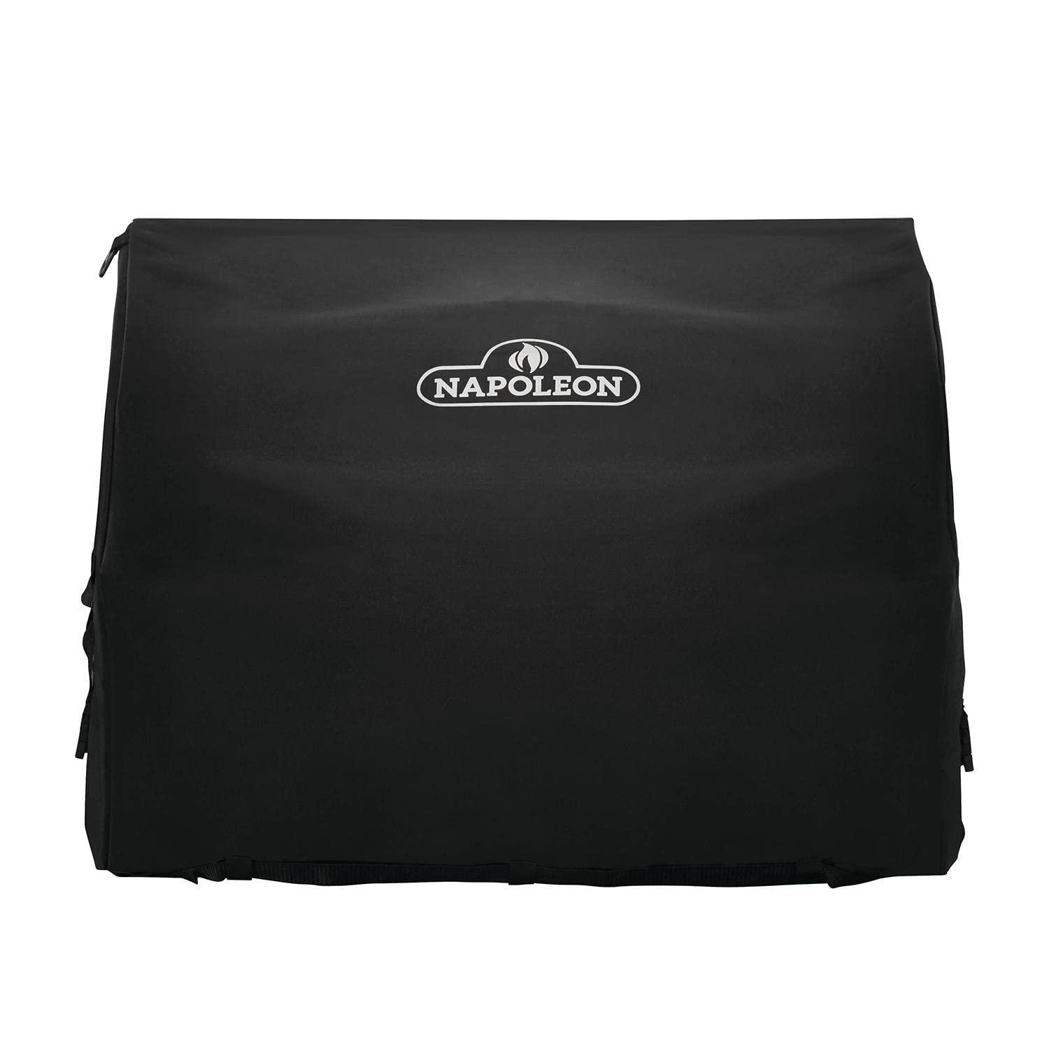 Black Water-Resistant Built-In Grill Cover for 32-Inch Grills