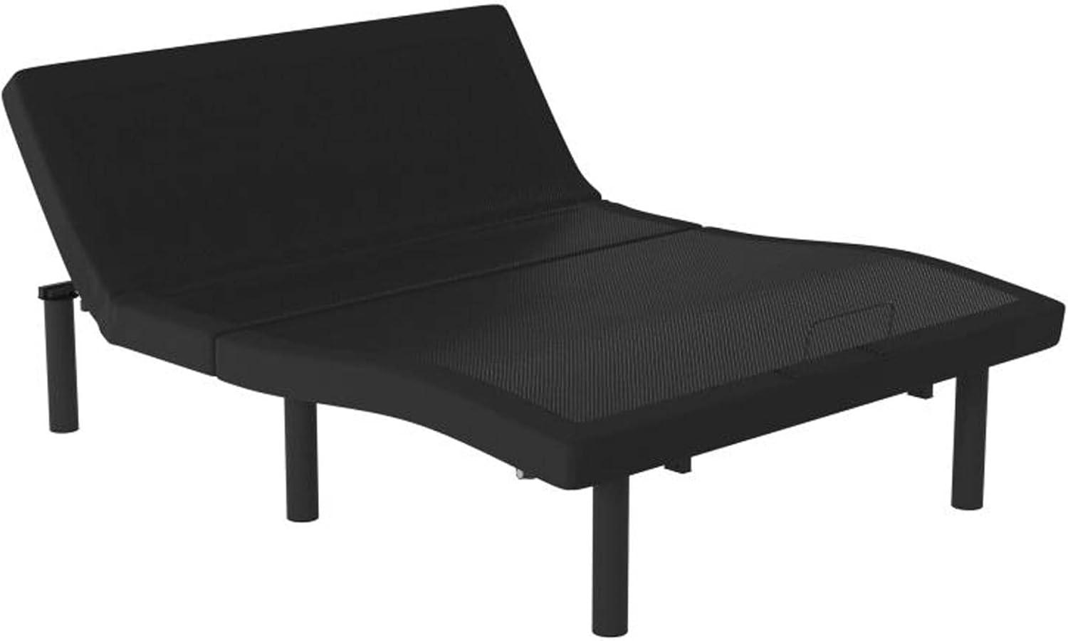 Selene Full-Size Adjustable Platform Bed with Wireless Remote, Black