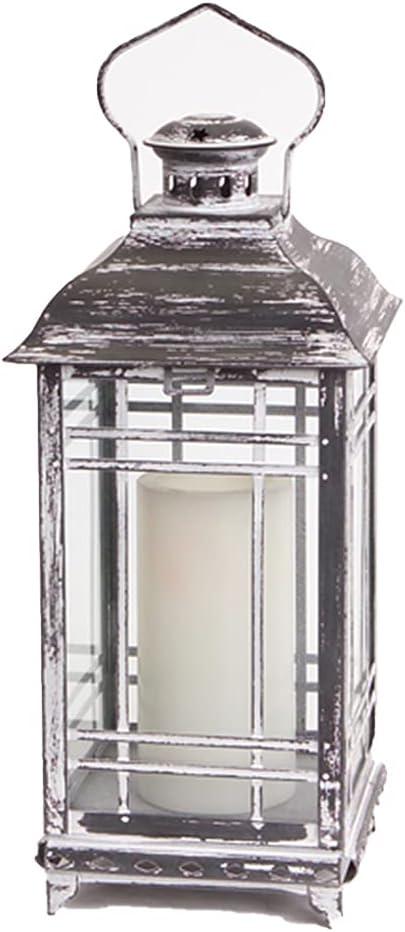 Lantern (Set Of 3) 14"H, 17"H, 20"H Metal - Glass