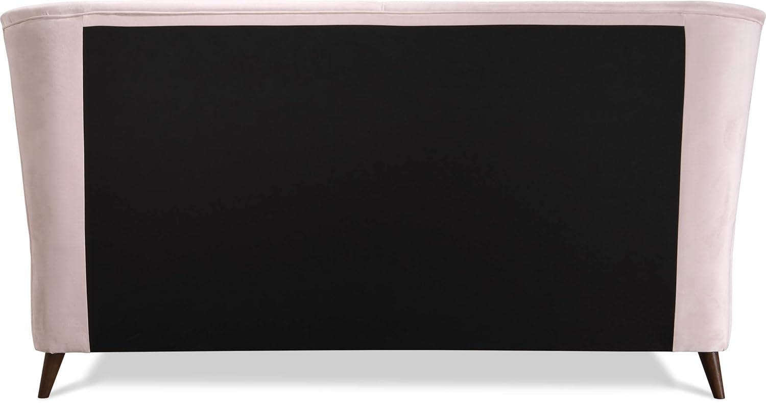 Adore Decor Adele Jupiter Wingback Upholstered Platform Bed