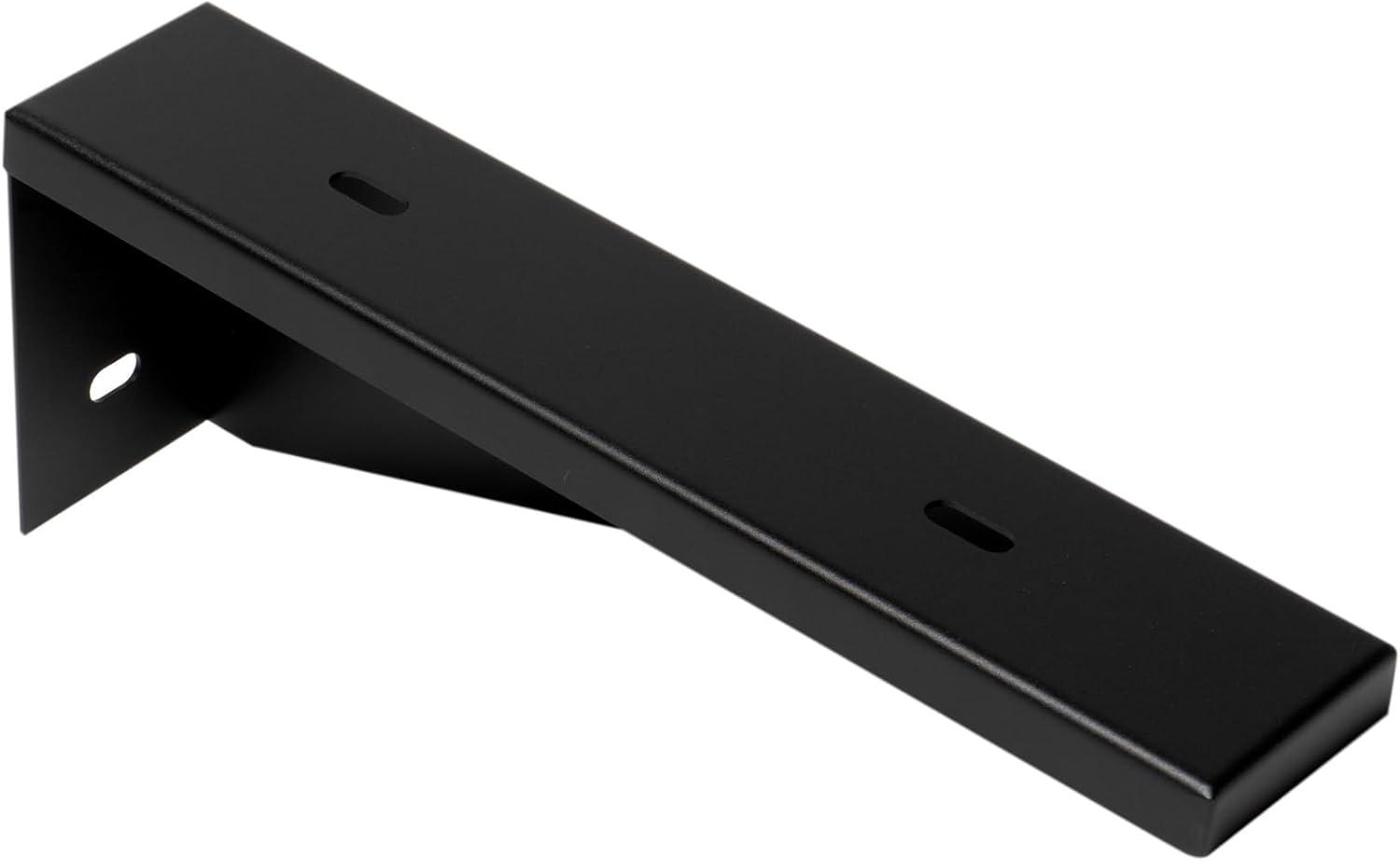 Black Matte Wall Mount Brackets for Concrete Sinks