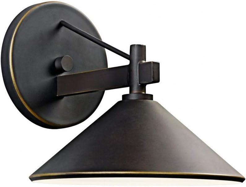 Ripley 7.5" 1 Light Outdoor Wall Light in Olde Bronze®